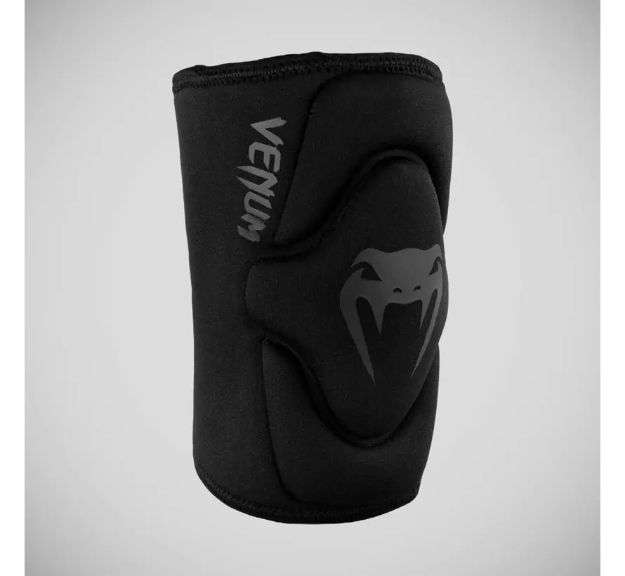 Venum Kontact Gel-kniebeschermers Zwart/Zwart