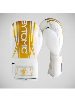 Bytomic Wit/gouden Bytomic Axis V2 bokshandschoenen