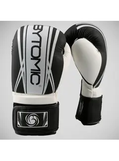 Bytomic Zwart/witte Bytomic Axis V2-bokshandschoenen