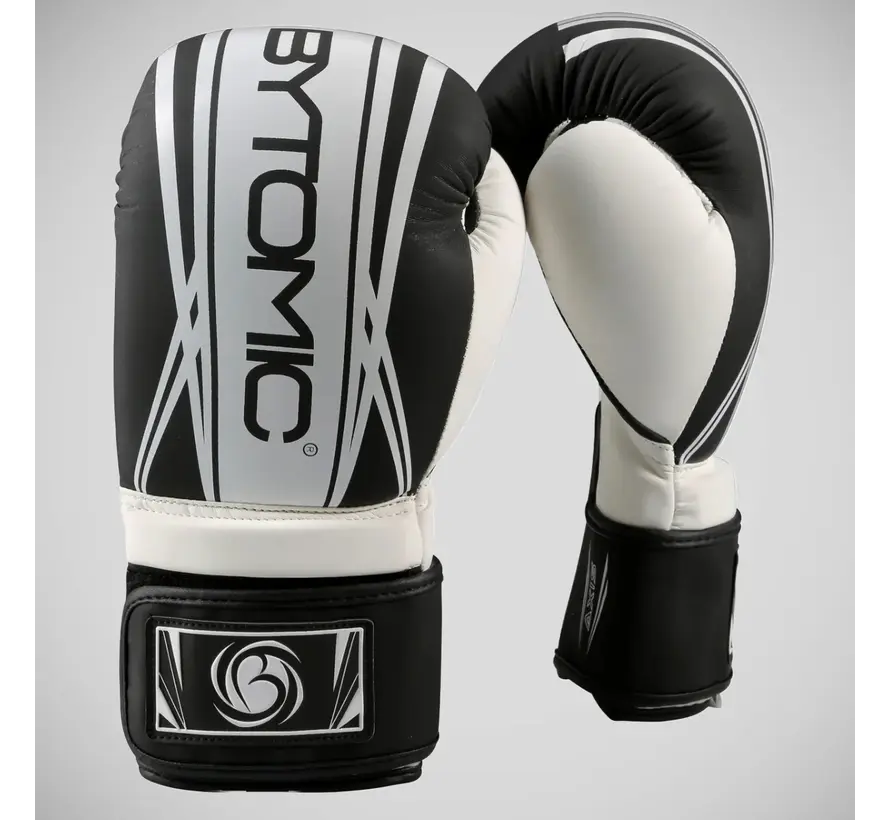 Zwart/witte Bytomic Axis V2-bokshandschoenen