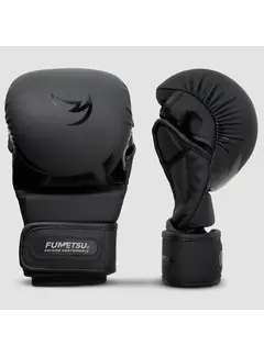 Fumetsu Zwart/Zwart Fumetsu Ghost S3 MMA-sparringhandschoenen voor kinderen