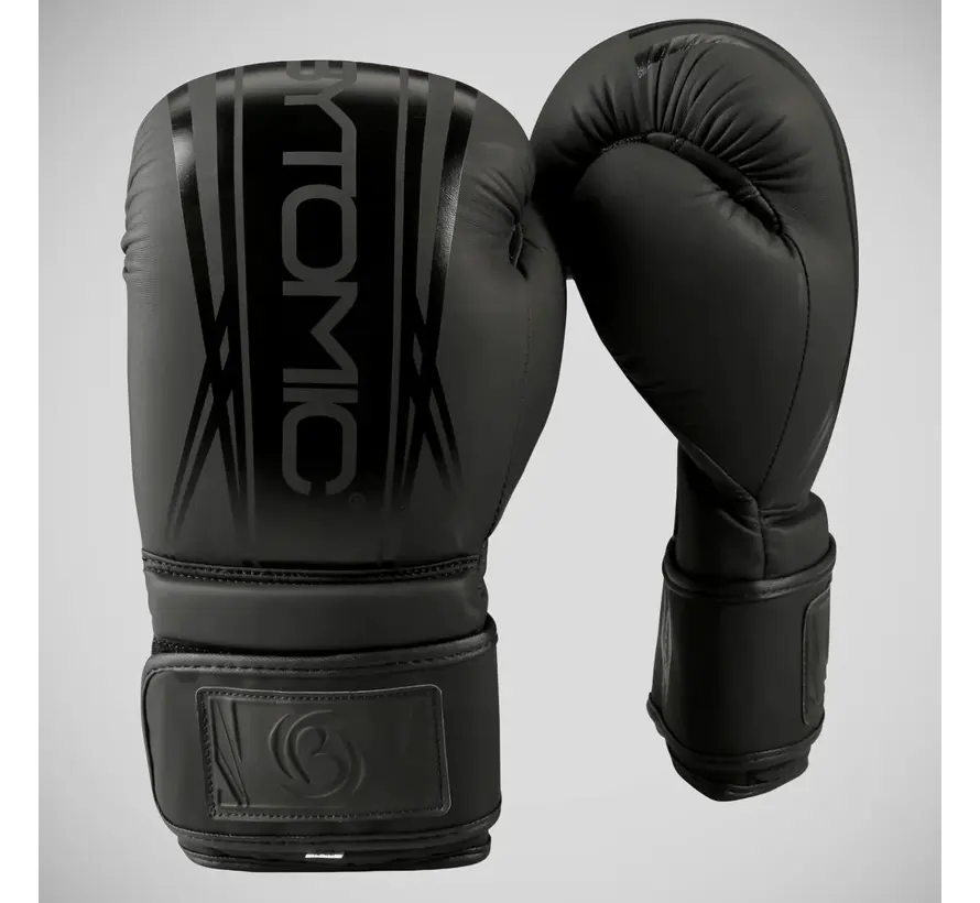 Zwart/Zwart Bytomic Axis V2 bokshandschoenen