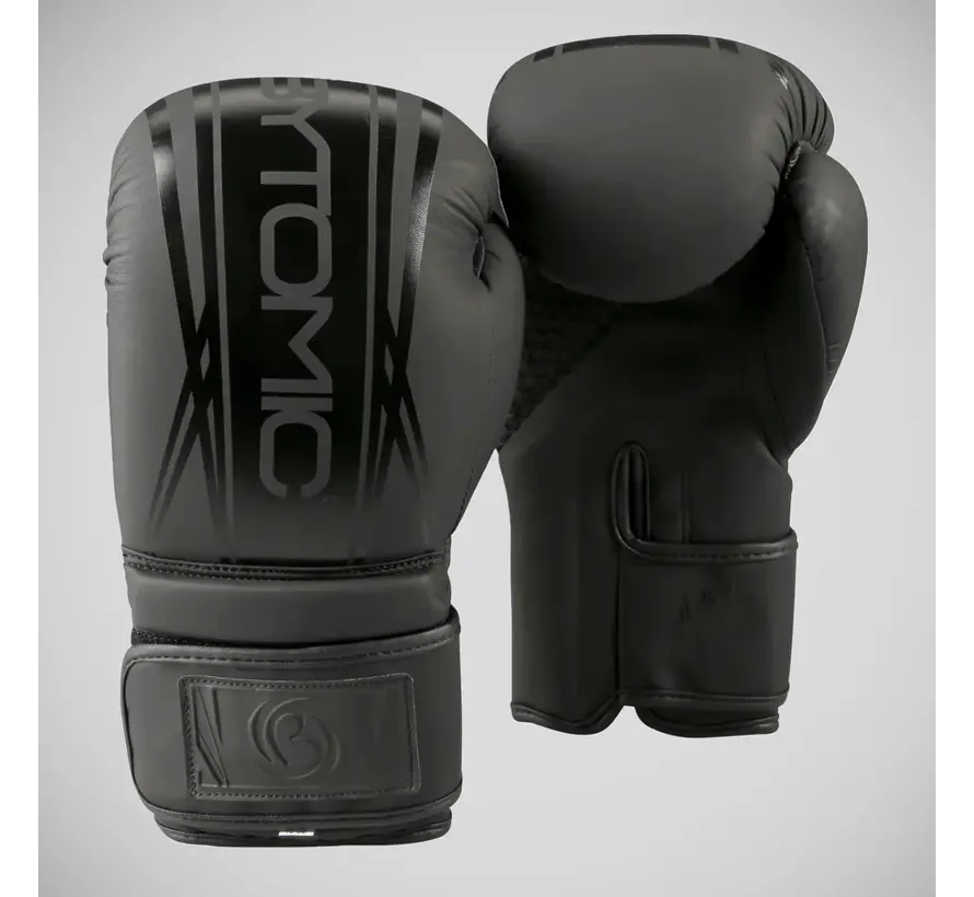 Zwart/Zwart Bytomic Axis V2 bokshandschoenen