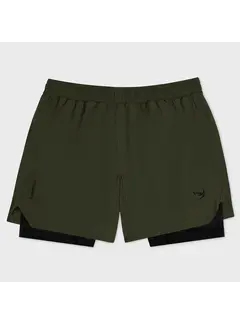 Fumetsu Khaki Fumetsu Origins korte broek met dubbele laag