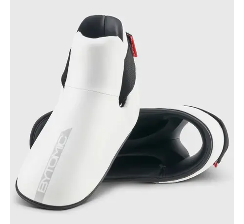 Bytomic Wit/grijze Bytomic Red Label Pointfighter-schoenen