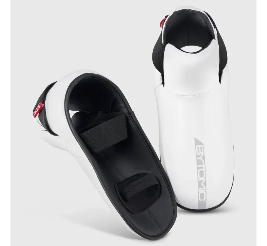 Wit/grijze Bytomic Red Label Pointfighter-schoenen