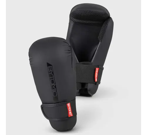 Bytomic Zwart/Zwart Bytomic Red Label Pointfighter-handschoenen