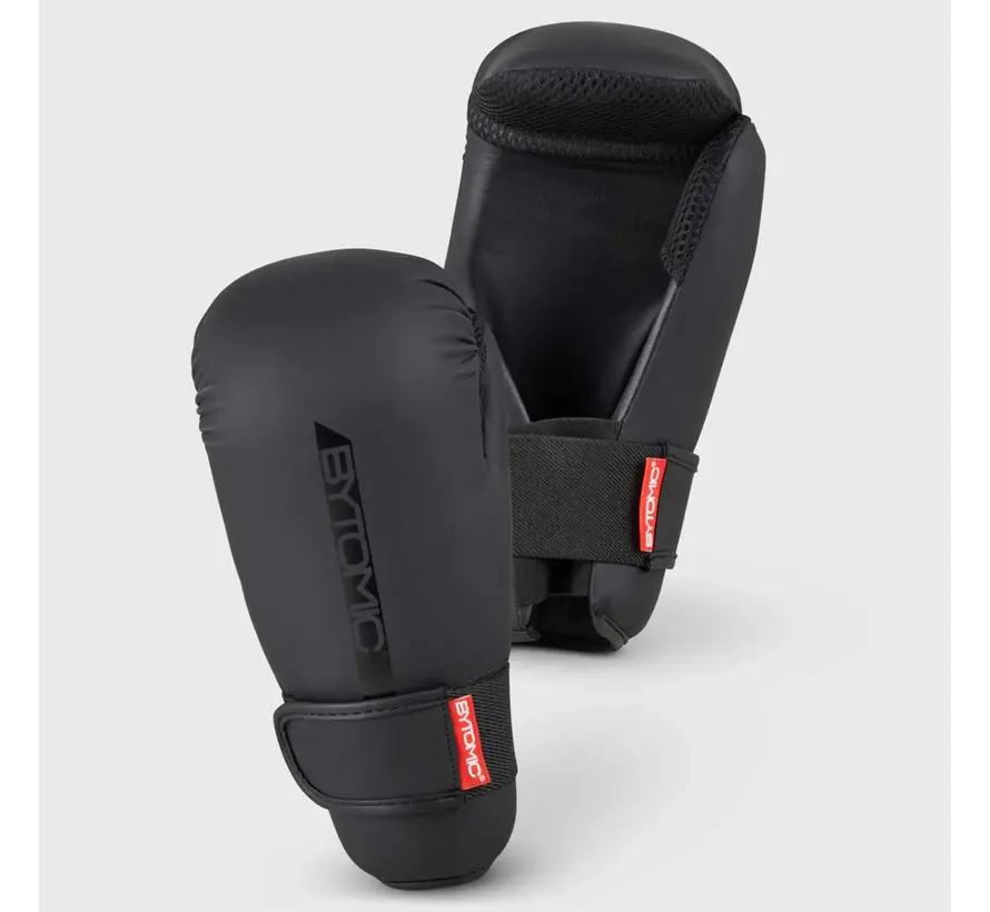Zwart/Zwart Bytomic Red Label Pointfighter-handschoenen