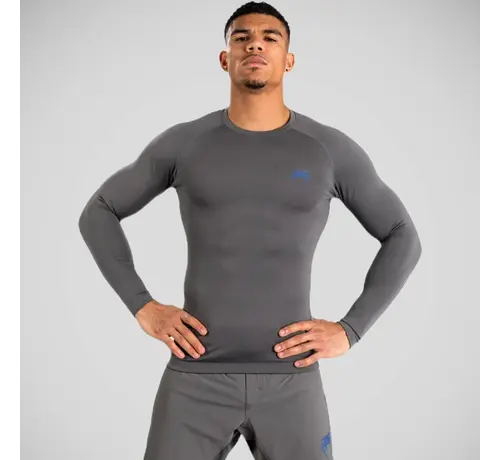 Venum Venum Contender Rashguard met lange mouwen, grijs