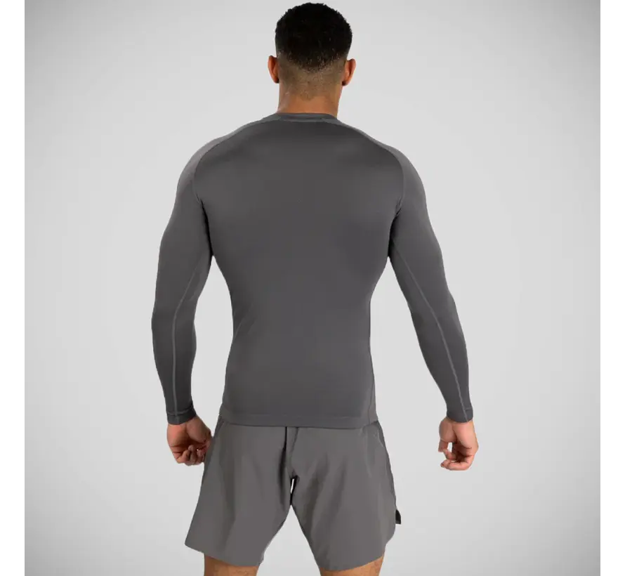 Venum Contender Rashguard met lange mouwen, grijs