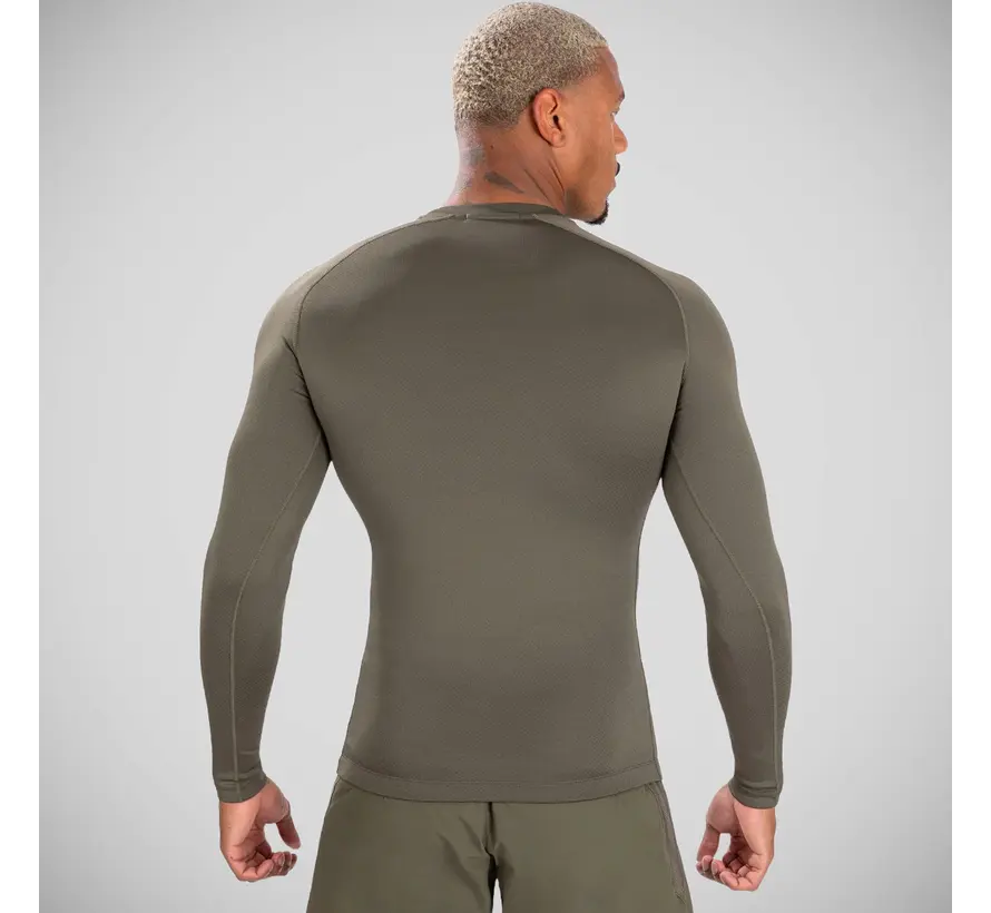 Venum Contender Rashguard met lange mouwen, kaki