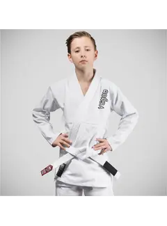 Venum Witte Venum Contender BJJ-gi voor kinderen