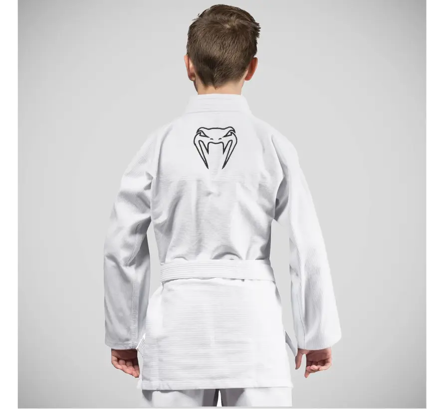 Witte Venum Contender BJJ-gi voor kinderen