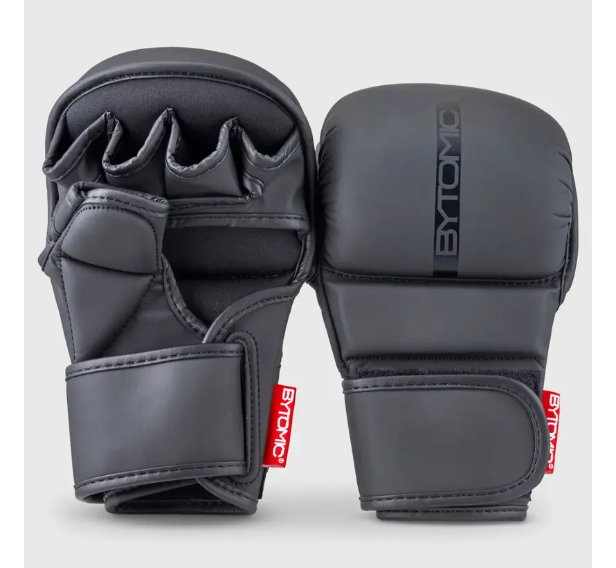 Zwart/Zwart Bytomic Red Label MMA-sparringhandschoenen