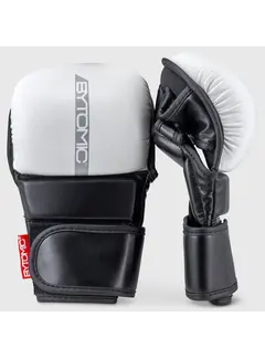 Bytomic White/Grey/Black Bytomic Red Label MMA Sparring Gloves