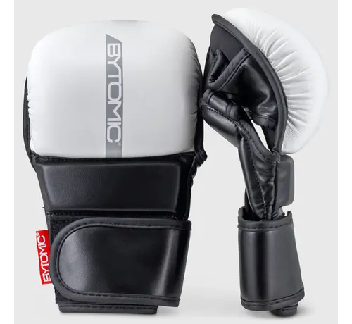 Bytomic White/Grey/Black Bytomic Red Label MMA Sparring Gloves