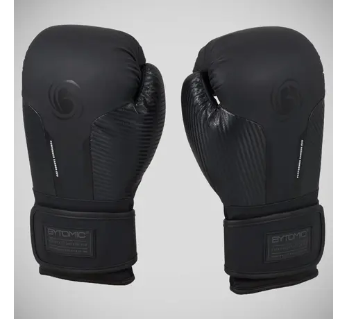 Bytomic Zwart/Zwart Bytomic Performer Carbon Evo bokshandschoenen