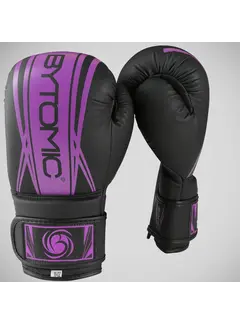 Bytomic Zwart/paarse Bytomic Axis bokshandschoenen voor dames