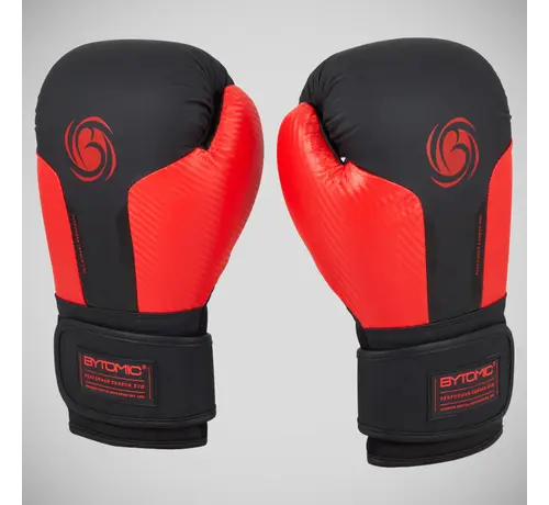Bytomic Zwart/rode Bytomic Performer Carbon Evo-bokshandschoenen