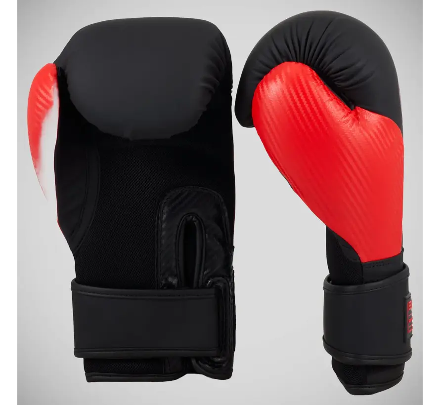 Zwart/rode Bytomic Performer Carbon Evo-bokshandschoenen