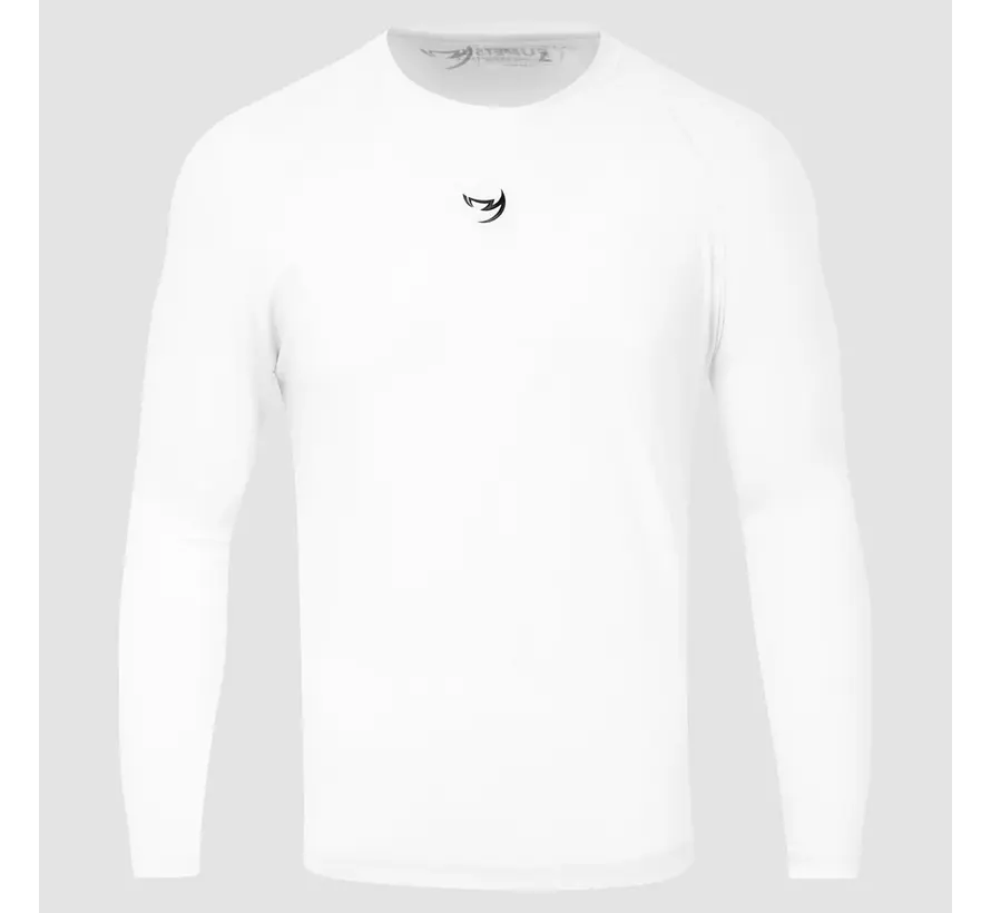Witte Fumetsu Origins rashguard met lange mouwen