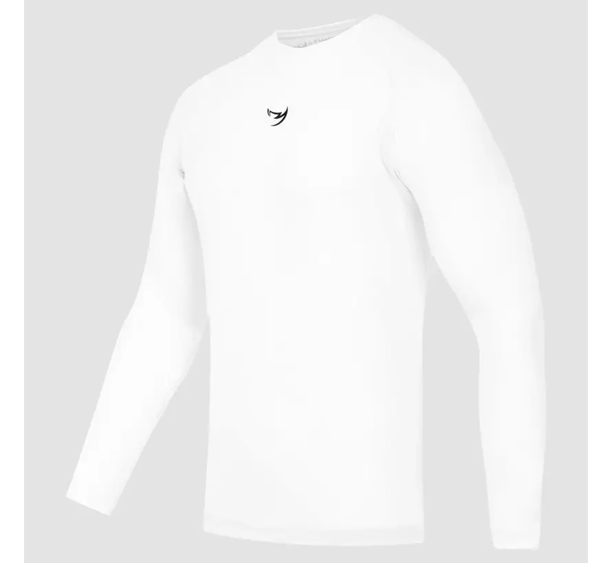 Witte Fumetsu Origins rashguard met lange mouwen
