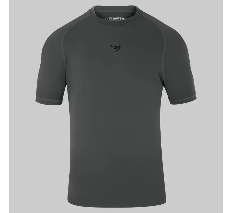 Fumetsu Origins Rashguard met korte mouwen, grijs