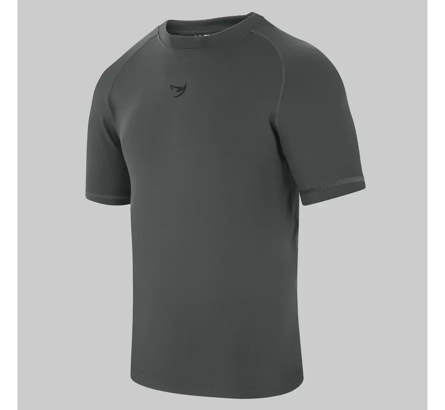 Fumetsu Origins Rashguard met korte mouwen, grijs