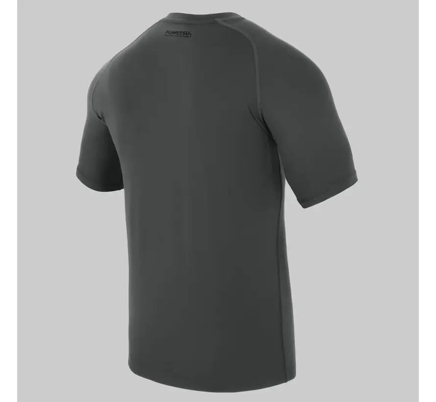 Fumetsu Origins Rashguard met korte mouwen, grijs
