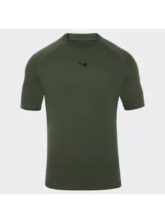 Fumetsu Khaki Fumetsu Origins rashguard met korte mouwen