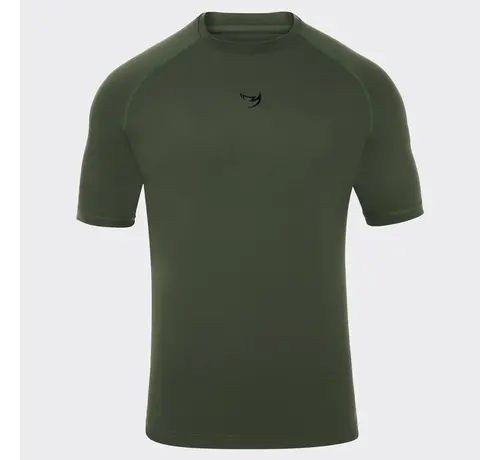 Fumetsu Khaki Fumetsu Origins rashguard met korte mouwen