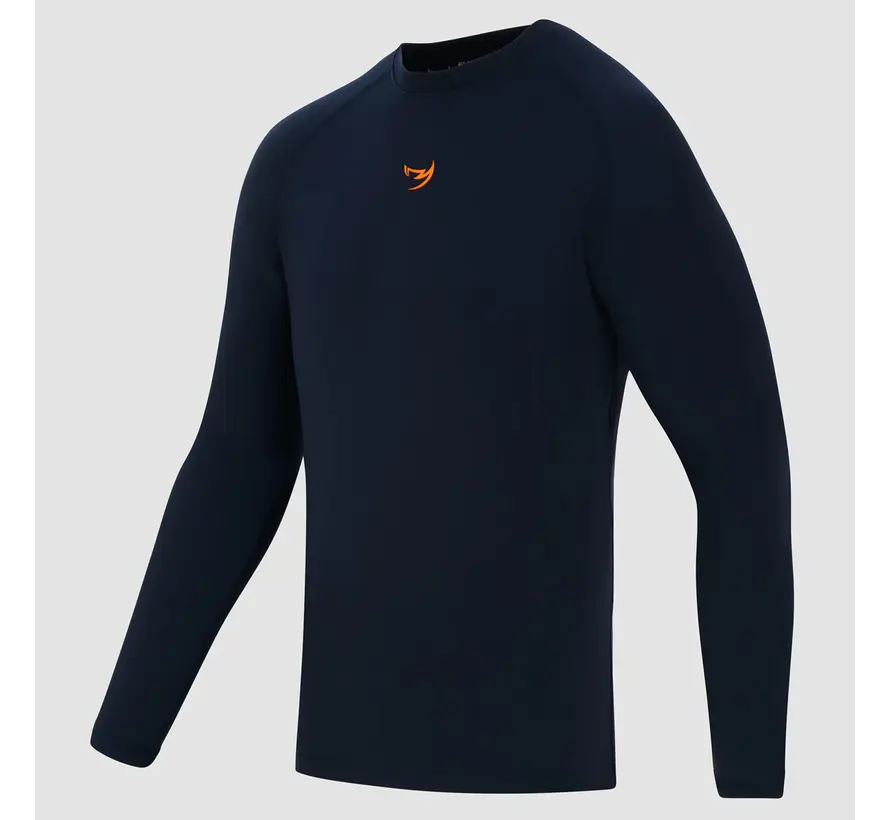 Navy Fumetsu Origins Rashguard met lange mouwen
