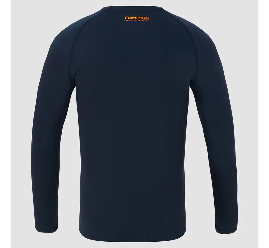 Navy Fumetsu Origins Rashguard met lange mouwen