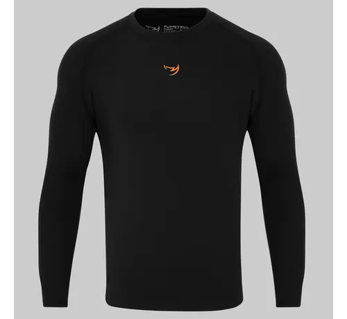 Fumetsu Fumetsu Origins Rashguard met lange mouwen Zwart/Oranje