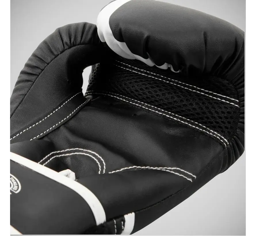 Zwart/witte Venum Challenger 2.0 bokshandschoenen voor kinderen