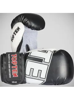 Top Ten Top Ten NK3 bokshandschoenen, zwart