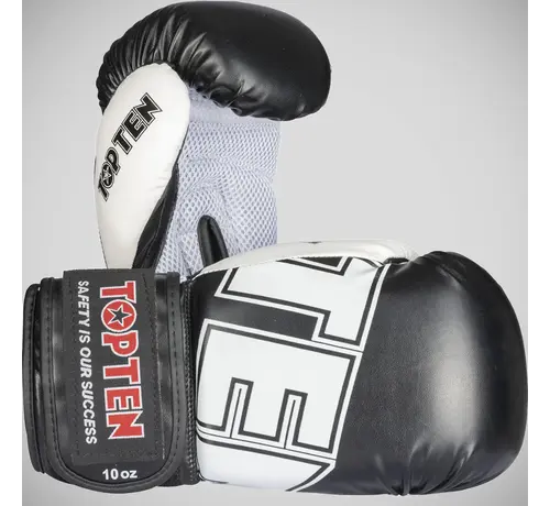 Top Ten Top Ten NK3 bokshandschoenen, zwart