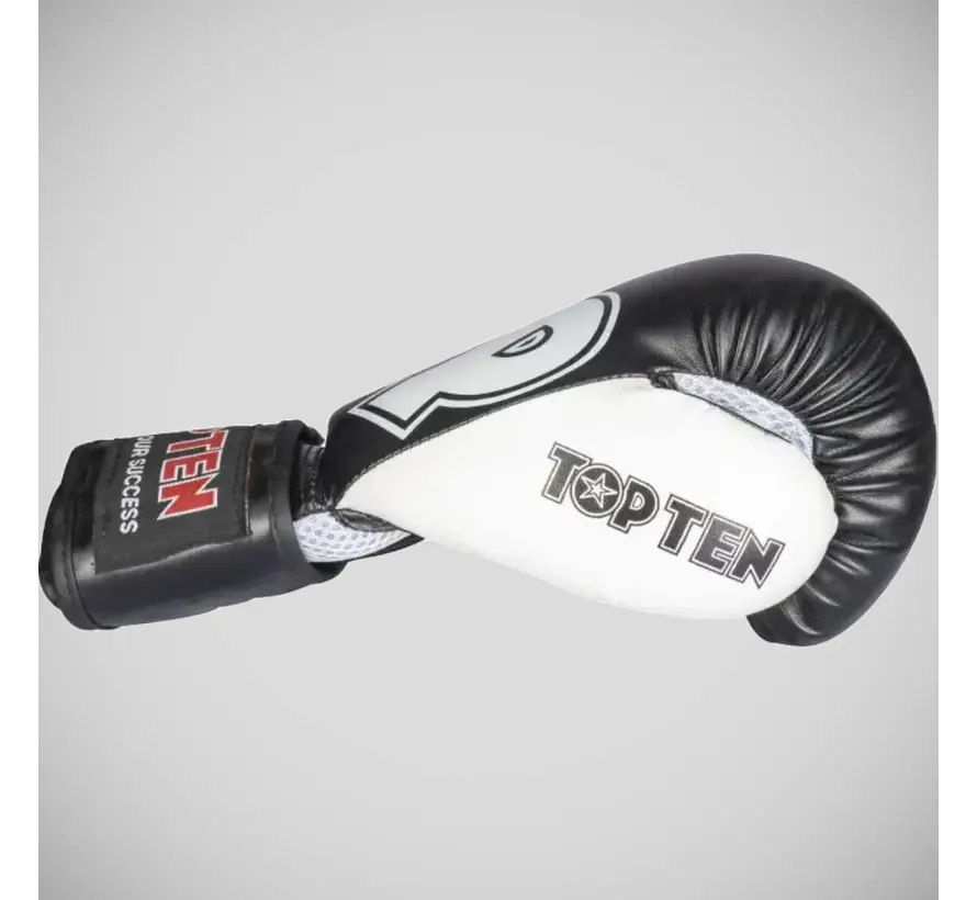 Top Ten NK3 bokshandschoenen, zwart