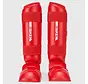 Rood/witte Bytomic Red Label karate-scheenbeschermer/wreefbeschermer