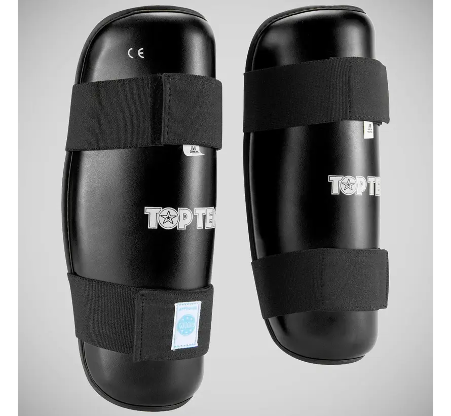 Zwarte Top Ten WAKO-scheenbeschermers