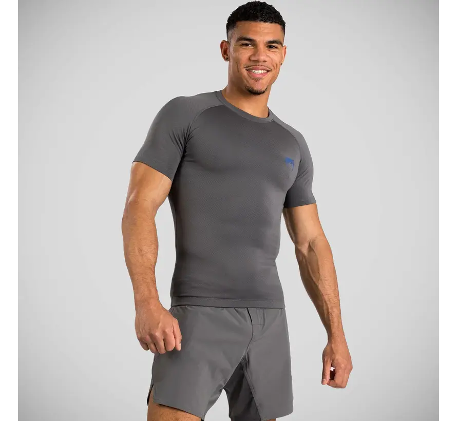 Venum Contender rashguard met korte mouwen, grijs