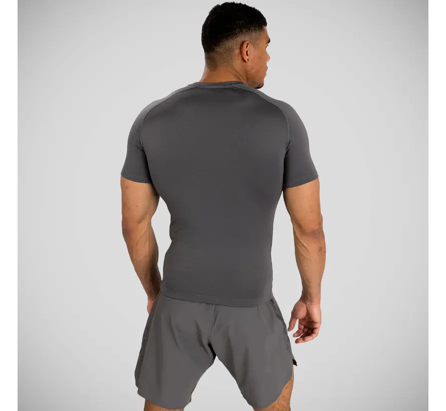 Venum Contender rashguard met korte mouwen, grijs