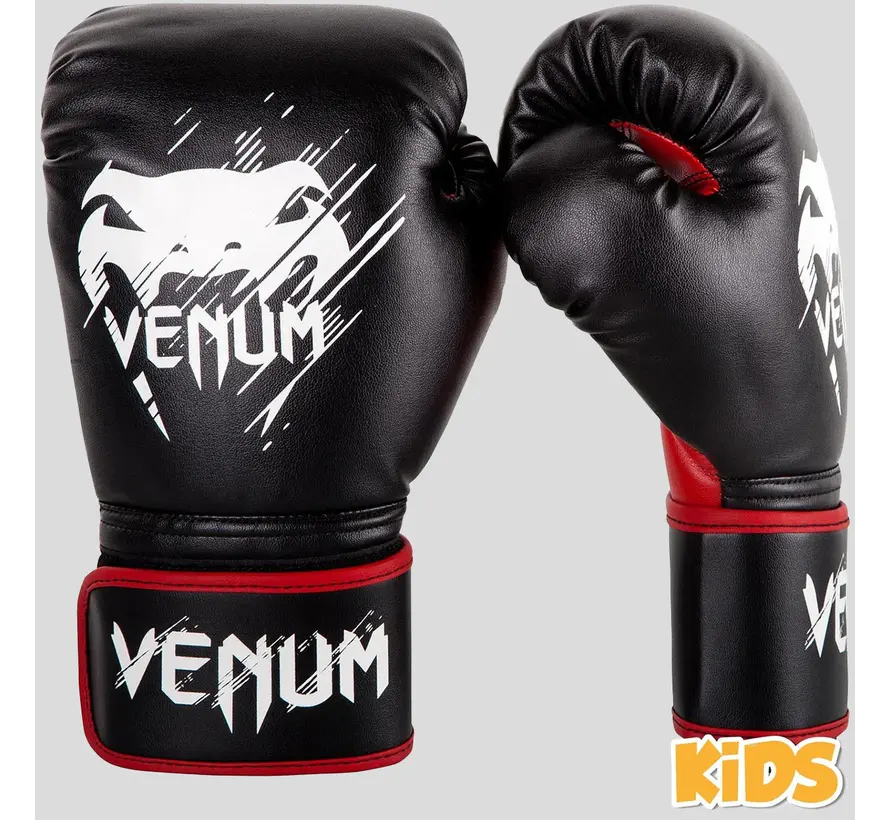 Zwarte Venum Contender Kids bokshandschoen