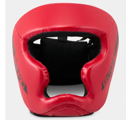 Bytomic Rood/zwarte Bytomic Red Label-hoofdbeschermer voor toernooien