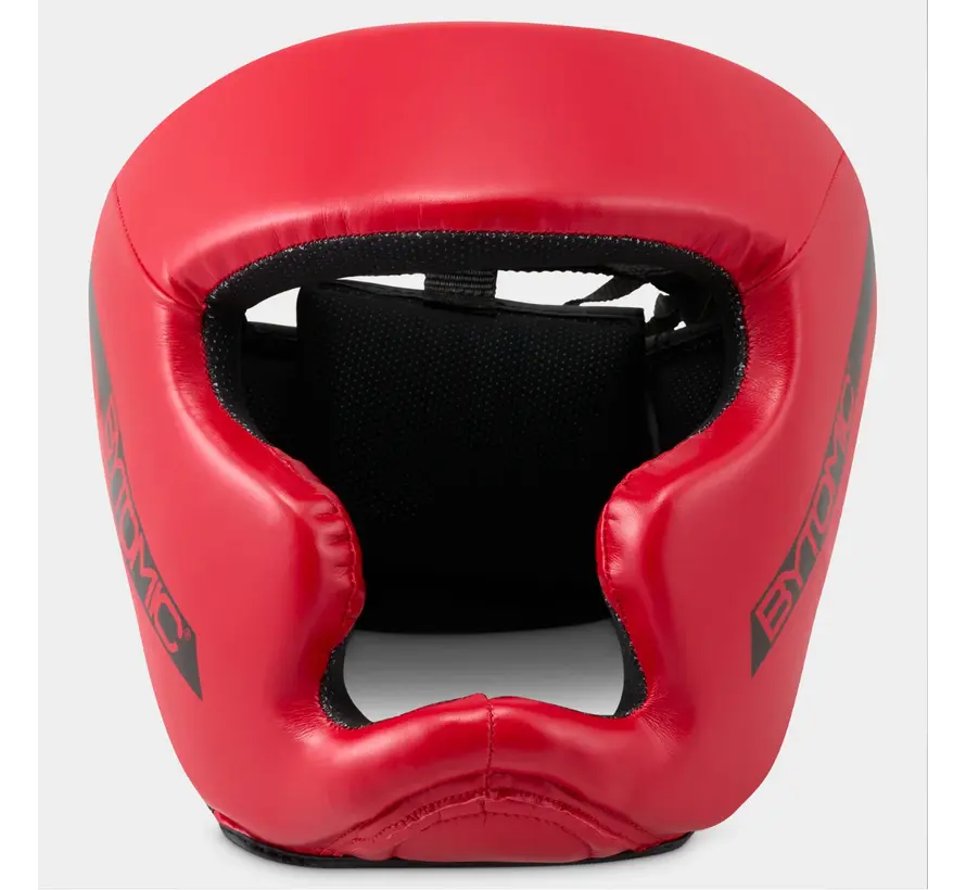 Rood/zwarte Bytomic Red Label-hoofdbeschermer voor toernooien