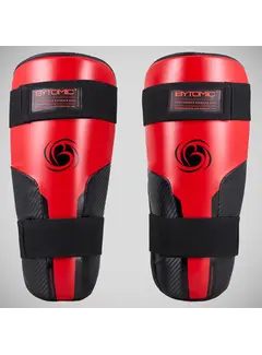 Bytomic Rood/zwarte Bytomic Performer Carbon Evo scheenbeschermers