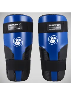 Bytomic Zwart/blauwe Bytomic Performer Carbon Evo scheenbeschermers