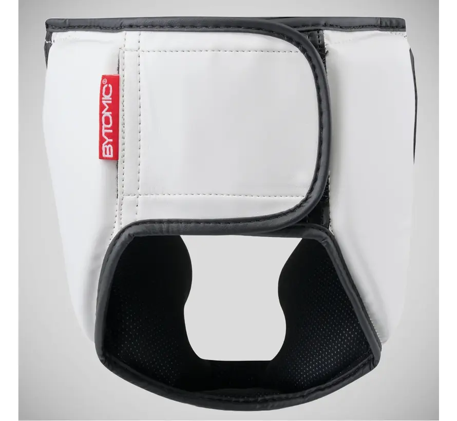 Wit/grijze Bytomic Red Label-hoofdbeschermer voor toernooien