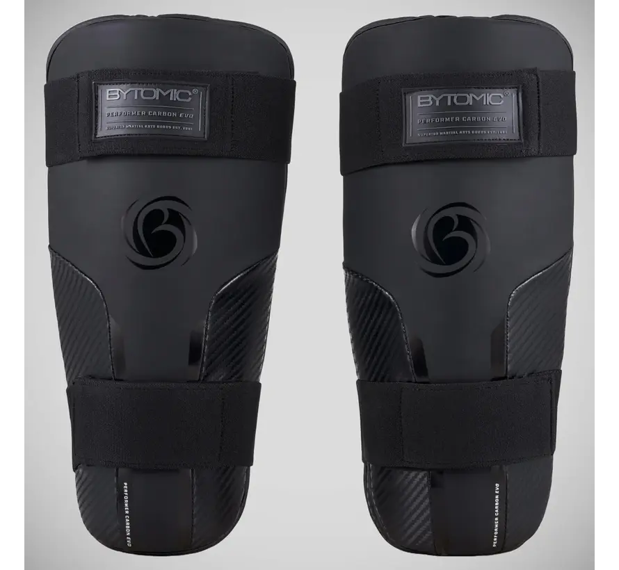 Zwart/Zwart Bytomic Performer Carbon Evo scheenbeschermers