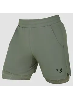 Fumetsu Sand Fumetsu Icon trainingsshort met dubbele laag